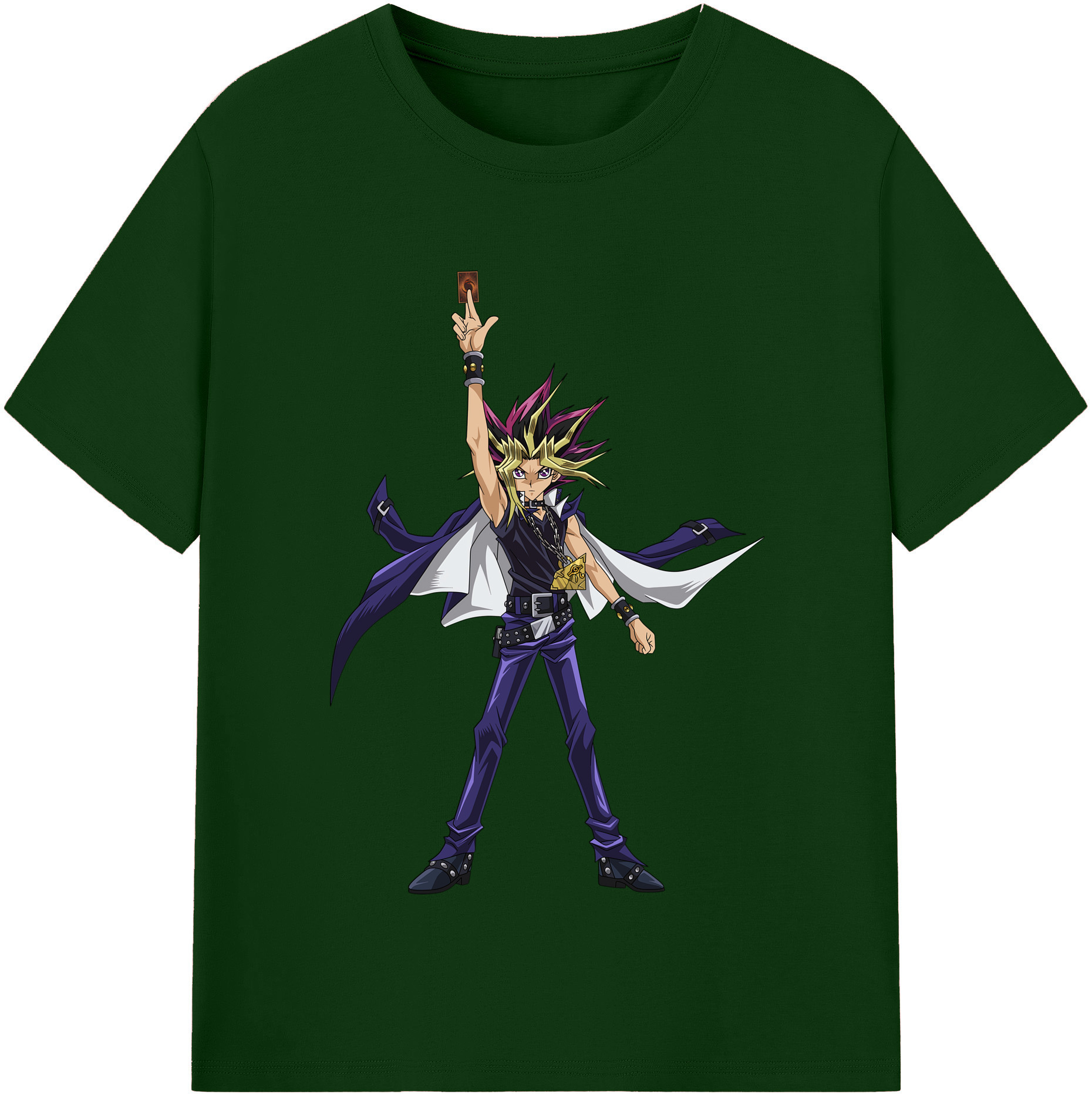 （画像用） 遊☆戯☆王 Yu-Gi-Oh! 綿100％半袖Tシャツ（フロントプリント）